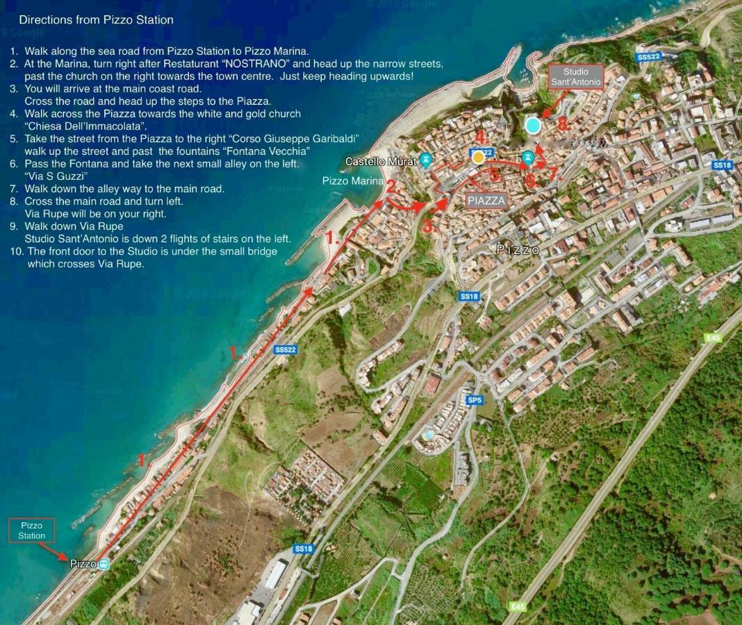 Studio Sant'Antonio Pizzo  Exteriör bild